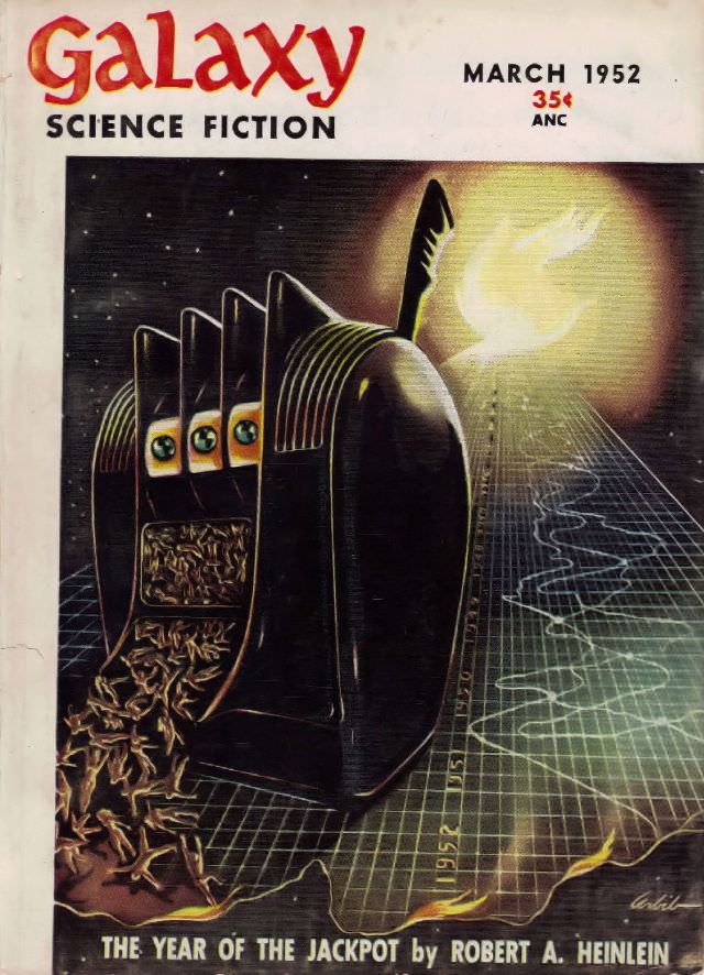 #18 Galaxy Science Fiction cover, March 1952