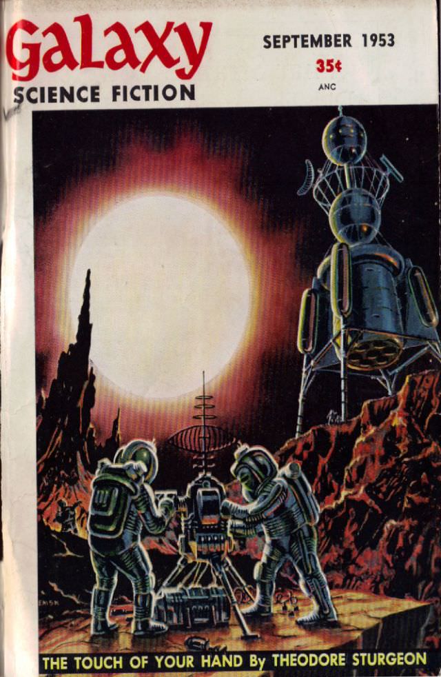 #8 Galaxy Science Fiction cover, September 1953