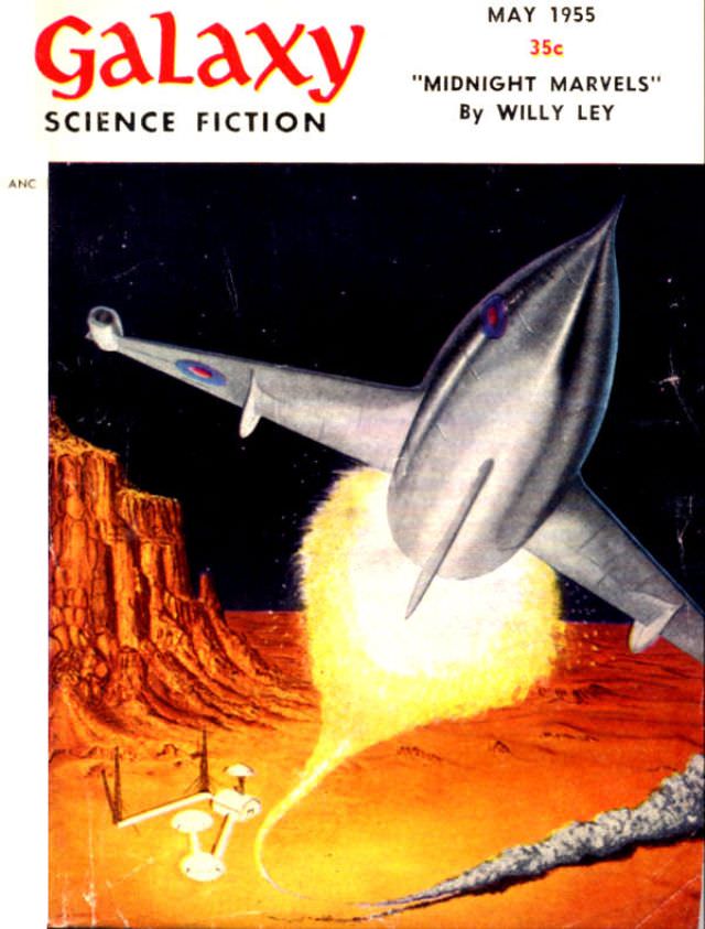 #27 Galaxy Science Fiction cover, May 1955