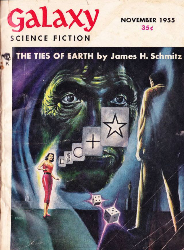 #28 Galaxy Science Fiction cover, November 1955