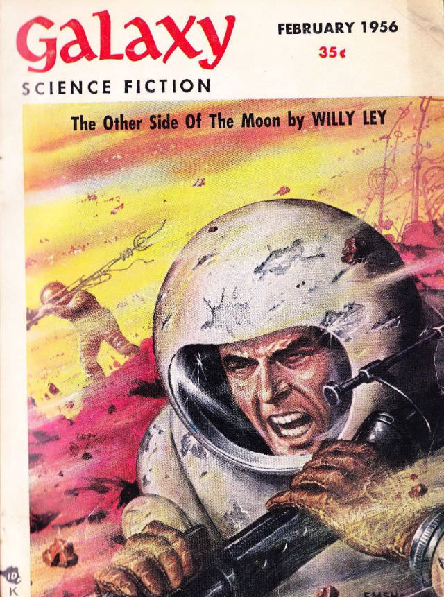 #10 Galaxy Science Fiction cover, February 1956