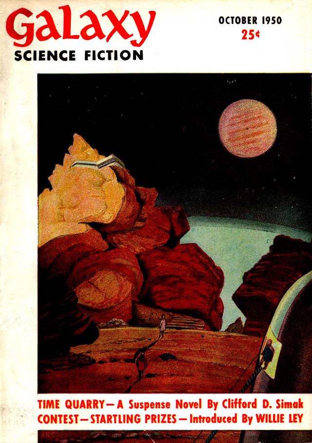 #12 Galaxy Science Fiction cover, October 1950