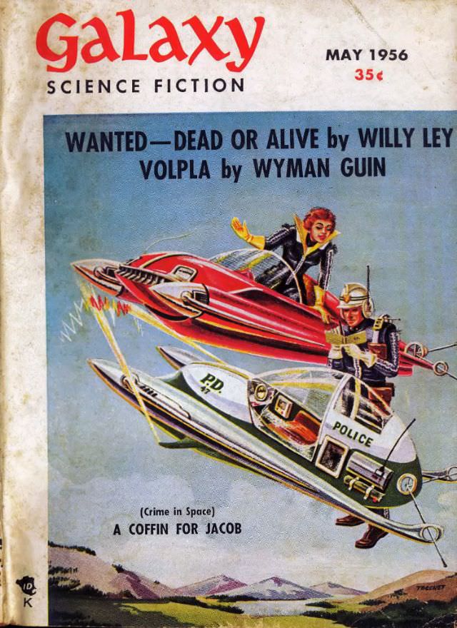 #31 Galaxy Science Fiction cover, May 1956