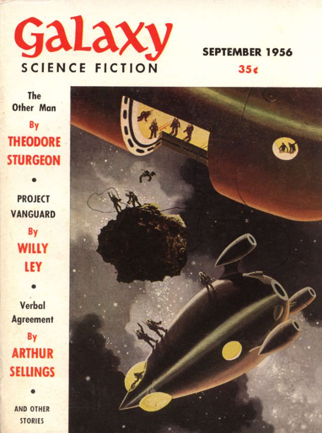 #32 Galaxy Science Fiction cover, September 1956
