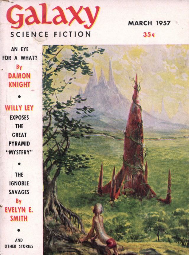 #35 Galaxy Science Fiction cover, March 1957