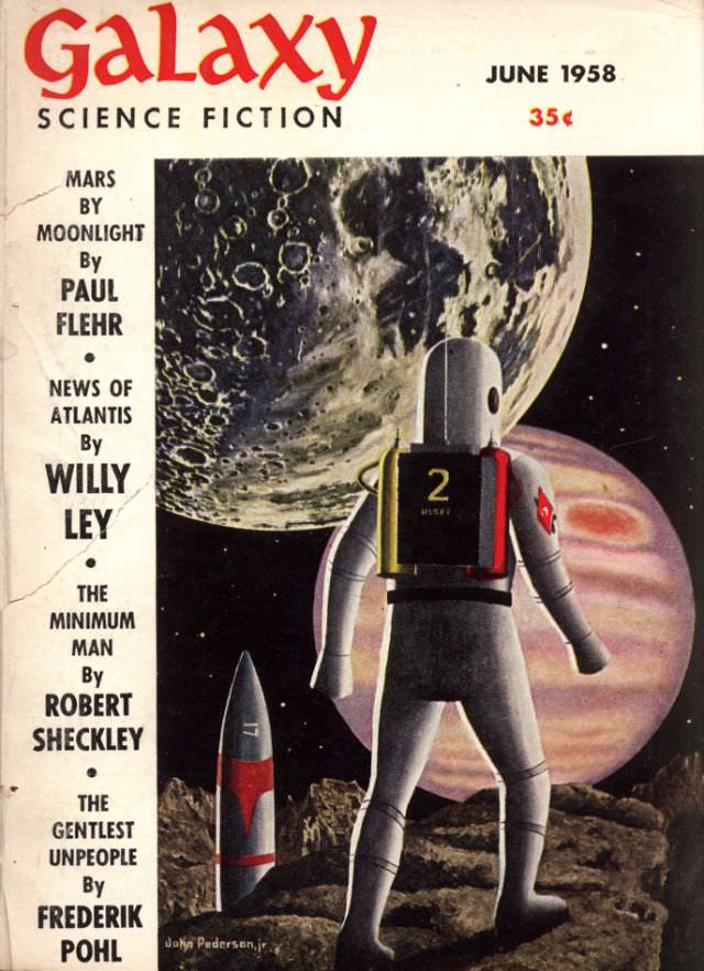 #39 Galaxy Science Fiction cover, June 1958