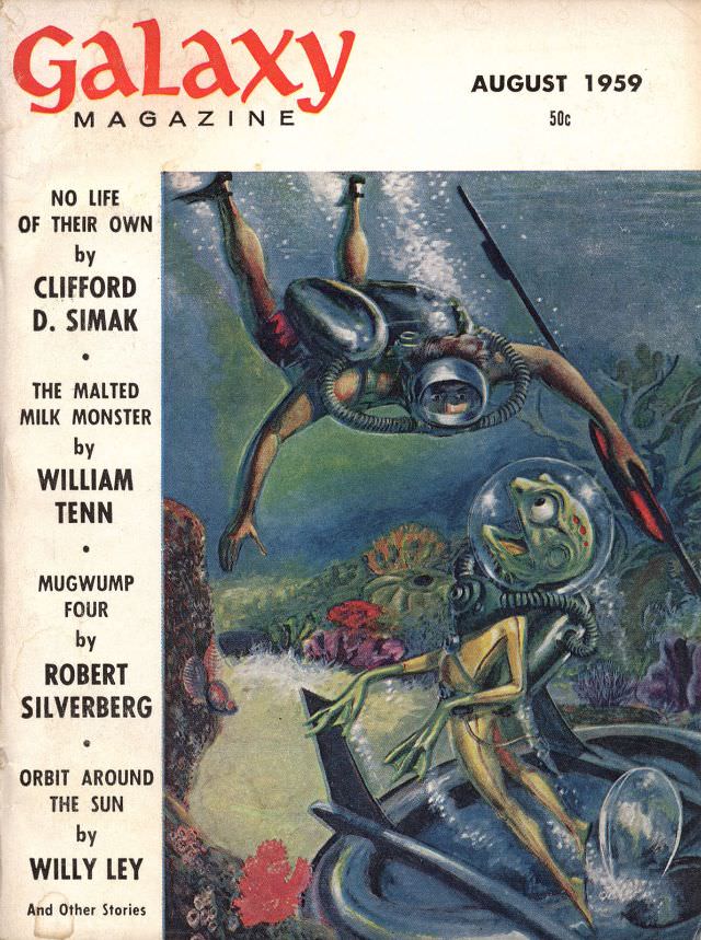 #42 Galaxy Science Fiction cover, August 1959