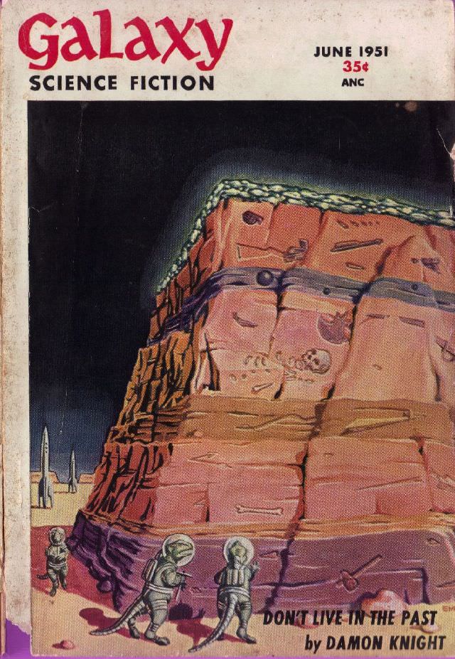 #4 Galaxy Science Fiction cover, June 1951
