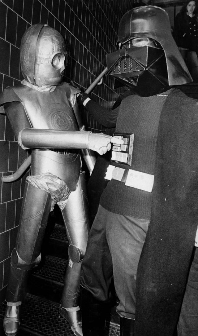 #22 Homemade Star Wars costumes, 1977.
