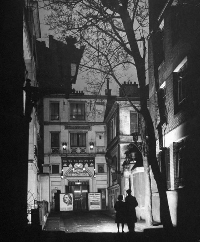 #2 In a gaslit alley off the Rue Chaptal in Montmartre, the little theater was patronized by the late General Patton and King Alfonso of Spain.