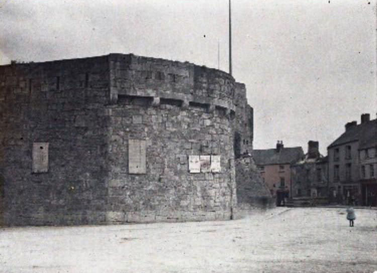 #19 Iconic Athlone Castle, standing proud amidst the town’s enchanting surroundings, June 1913