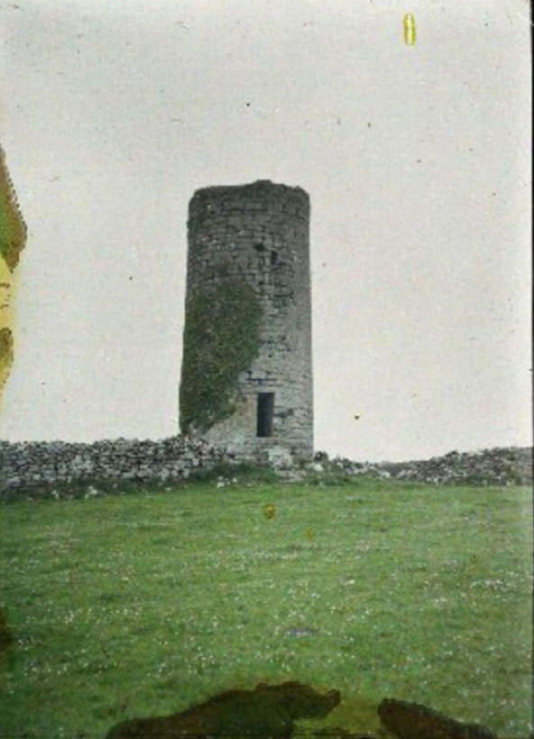 #6 Majestic round tower of Roscam, near Oranmore, Galway, 27 May 1913