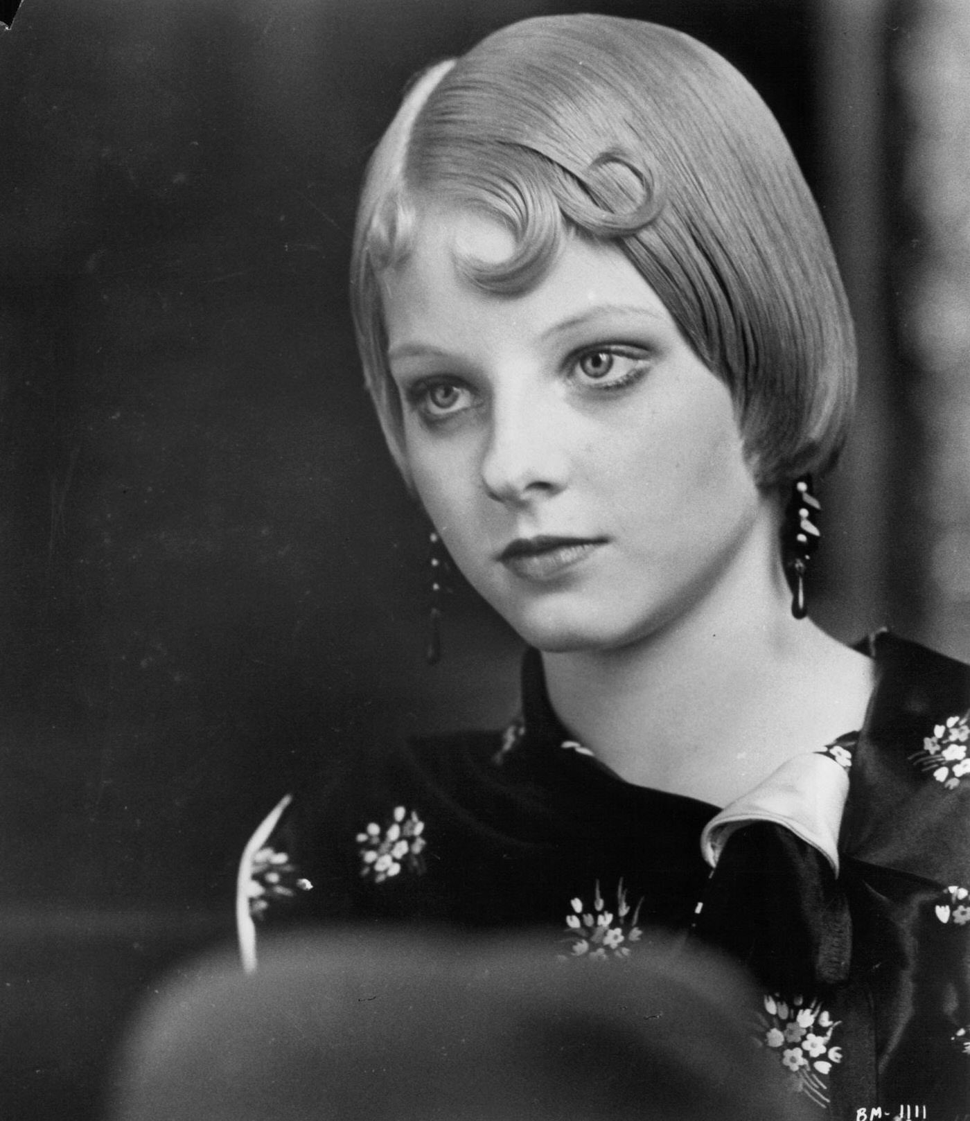 #26 Jodie Foster as the tantalizing vamp of the chorus in ‘Bugsy Malone’, 1976.