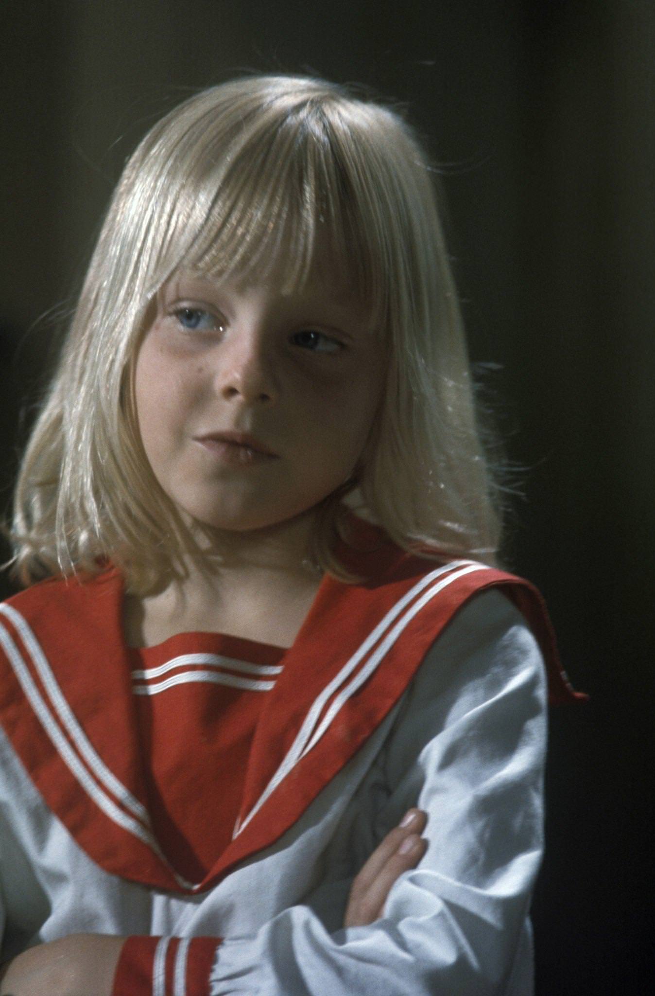 #34 Jodie Foster as Joey in ‘The Courtship of Eddie’s Father’, 1969.