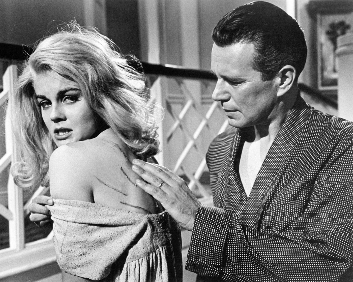 Ann-Margret as Jody Dvorak and John Forsythe as David Stratton
