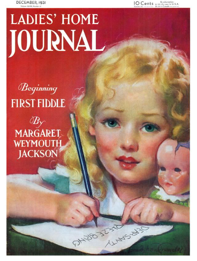 #1 Ladies’ Home Journal, December 1931
