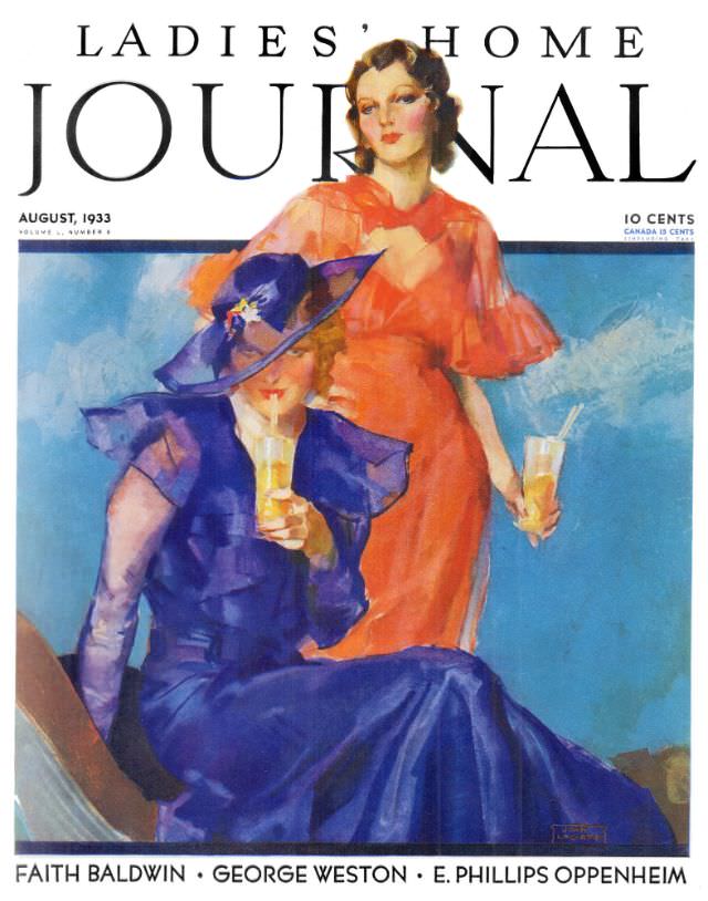 #13 Ladies’ Home Journal, August 1933