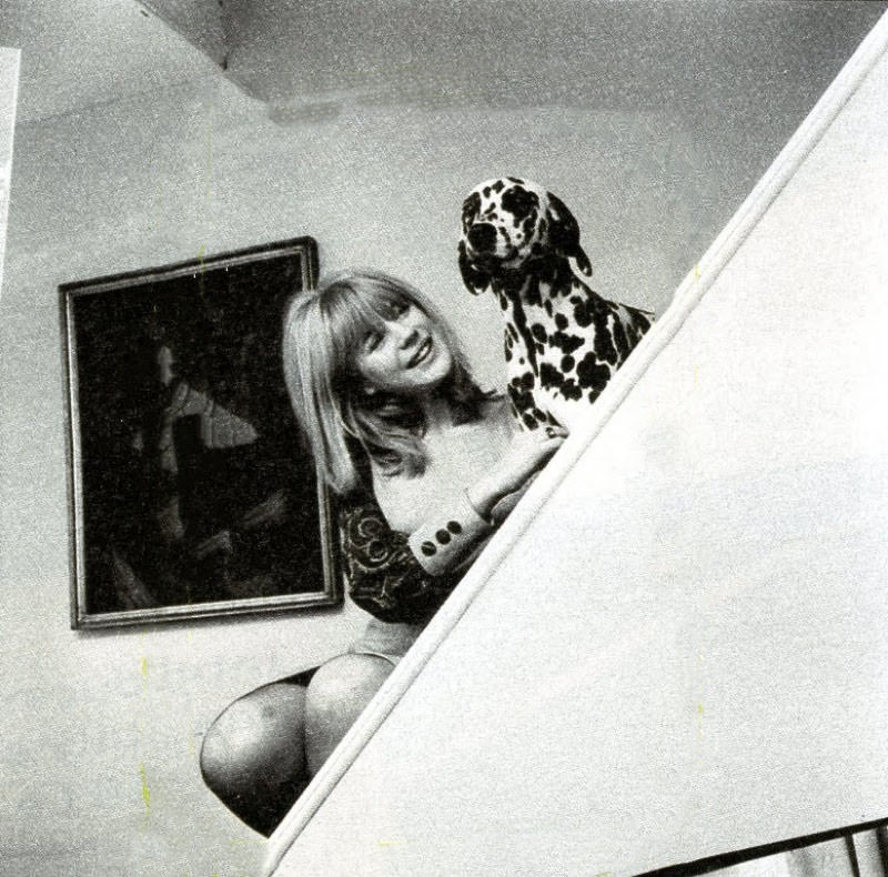 17-Year-Old Marianne Faithfull: Friends, Home, and a Pet Dalmatian in 1964 Music