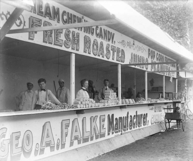 #16 Geo. A. Falke booth, 1898