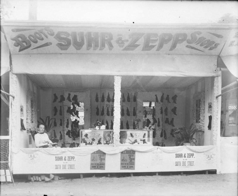#38 Suhr & Zepp Shoes booth, 1898