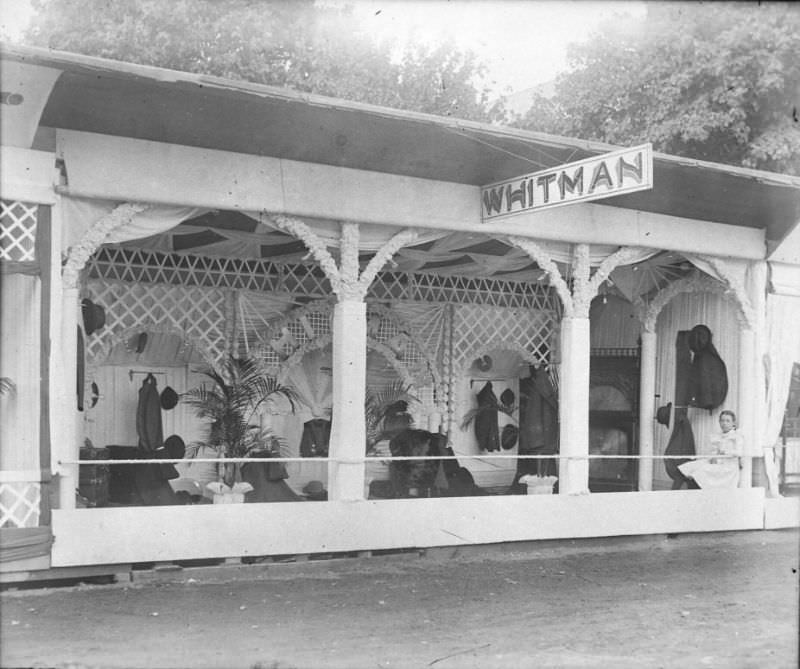 #42 Whitman Clothier booth, 1898