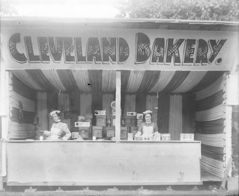 #8 Cleveland Bakery booth, 1898