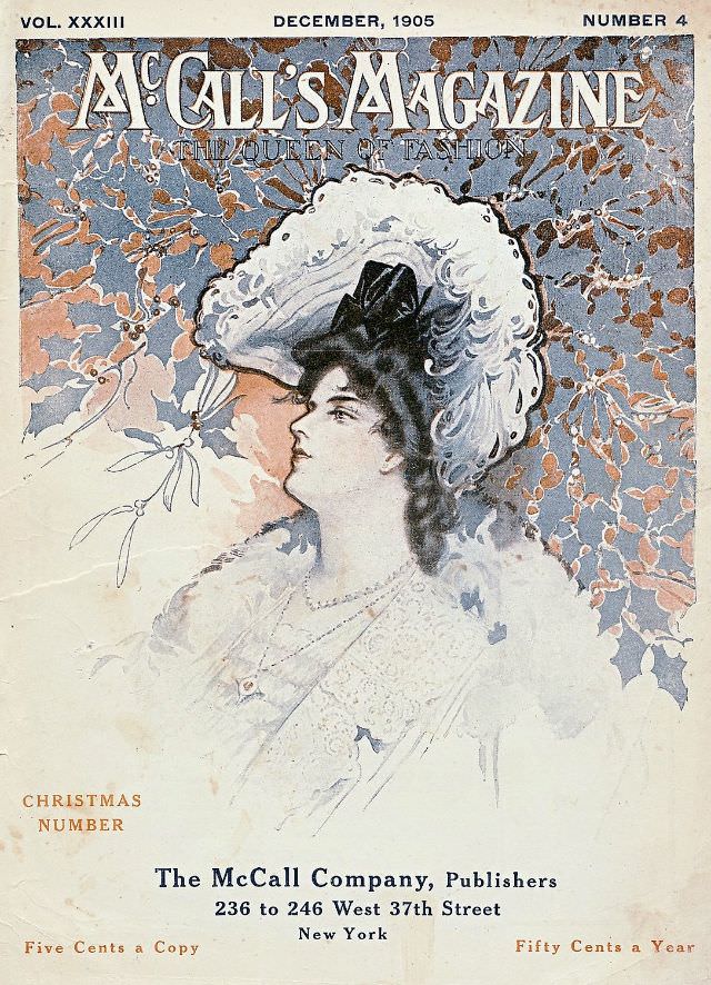 #21 McCall’s magazine cover, December 1905