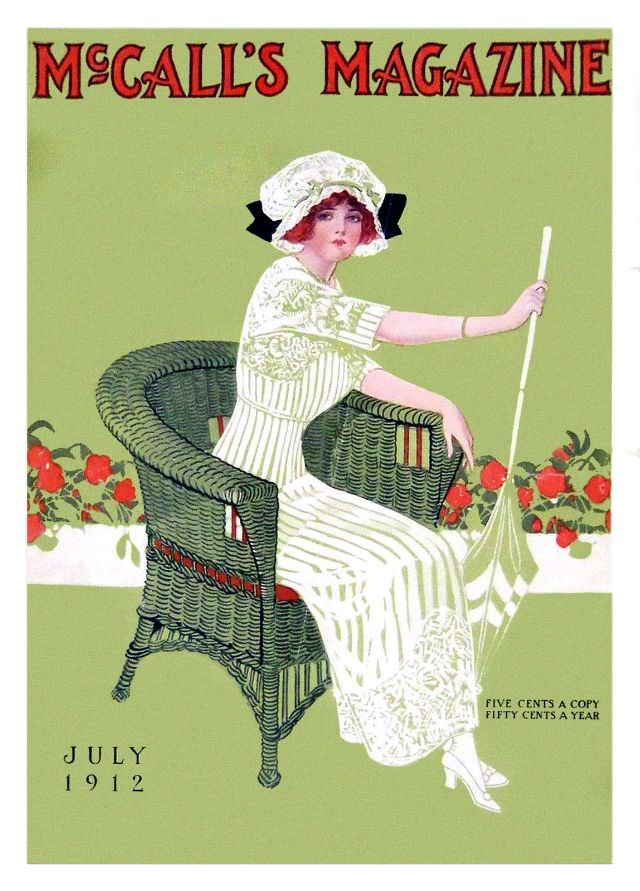 #9 McCall’s magazine cover, July 1912
