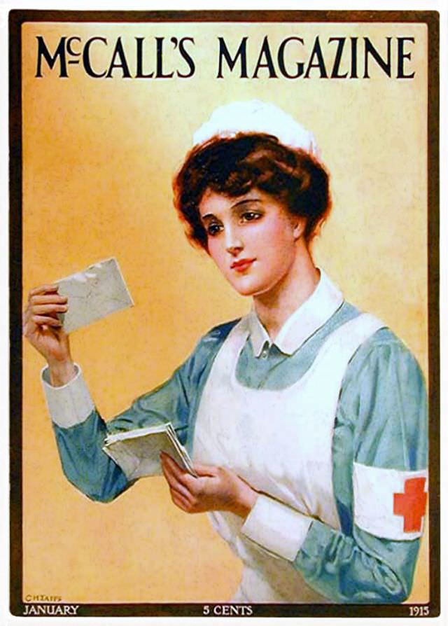 #27 McCall’s magazine cover, January 1915