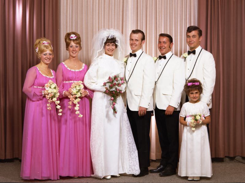 #4 Wedding portrait of Edward Strelive and Marlene Verigen, September 5, 1970