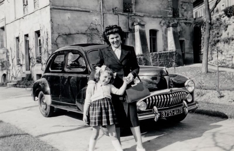 #45 Peugeot 203, Seine et Oise, France 1952