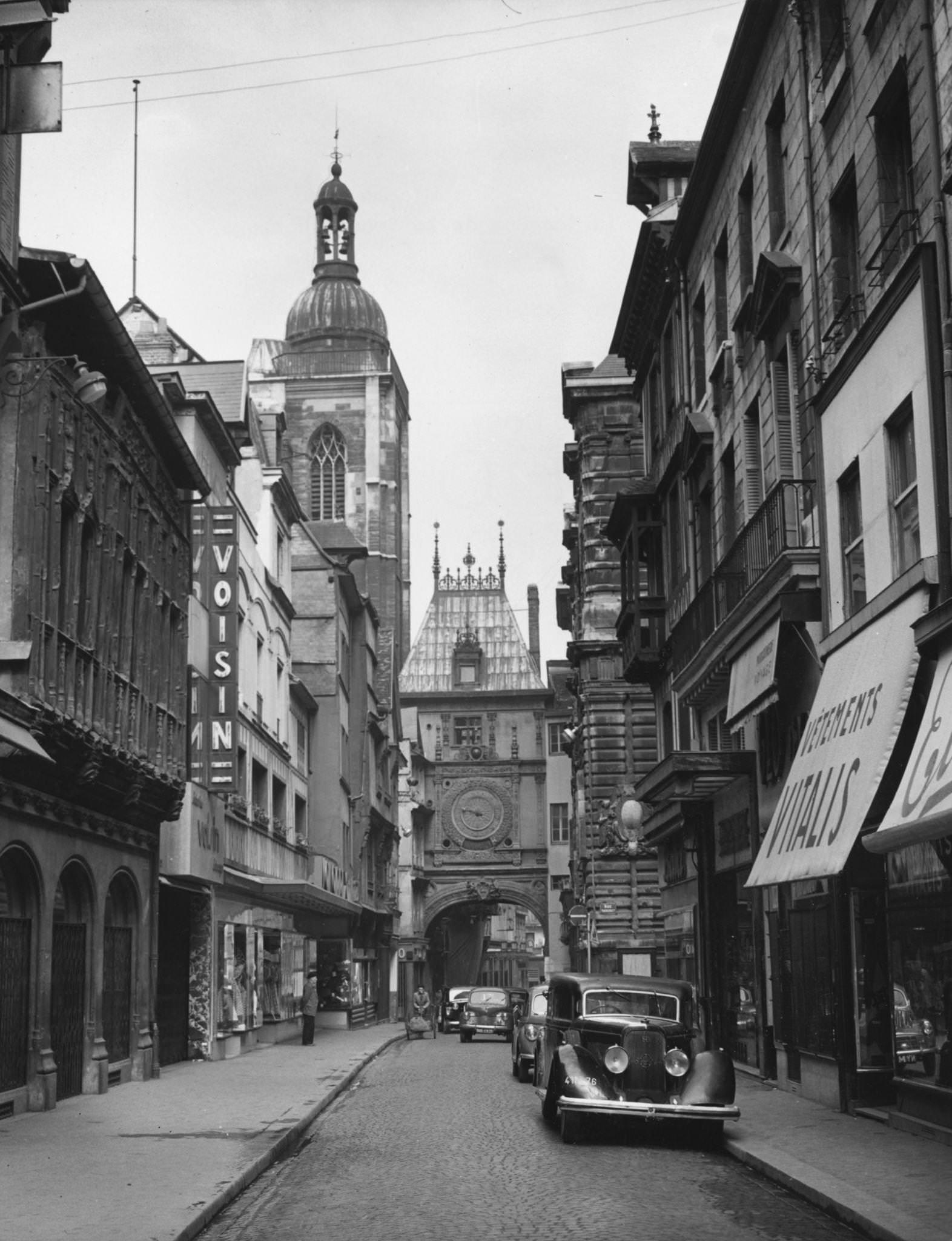 #2 Rue de la Grosse-Horlage, Rouen, May 1955