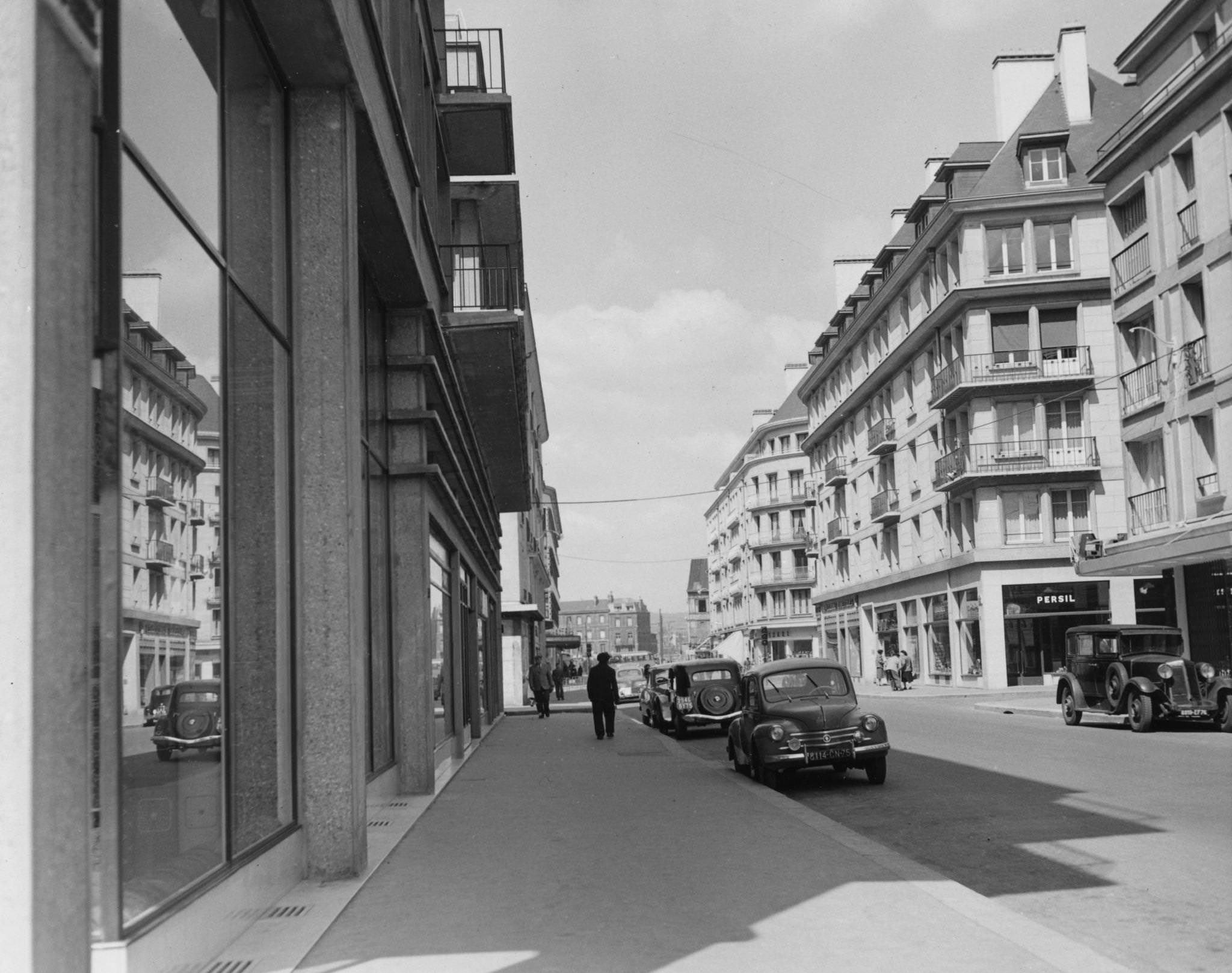 #6 Street in Rouen, May 1955