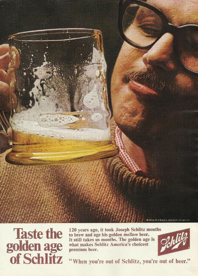Interesting Story and Vintage Ads of Schlitz Beer from the 1950s and 1960s Vintage Ads