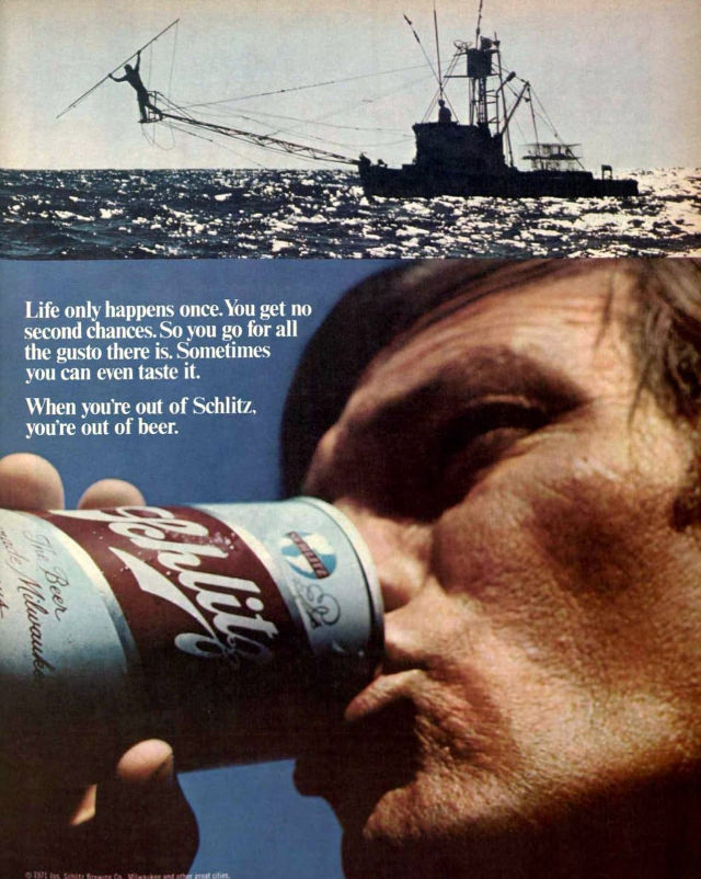 Interesting Story and Vintage Ads of Schlitz Beer from the 1950s and 1960s Vintage Ads