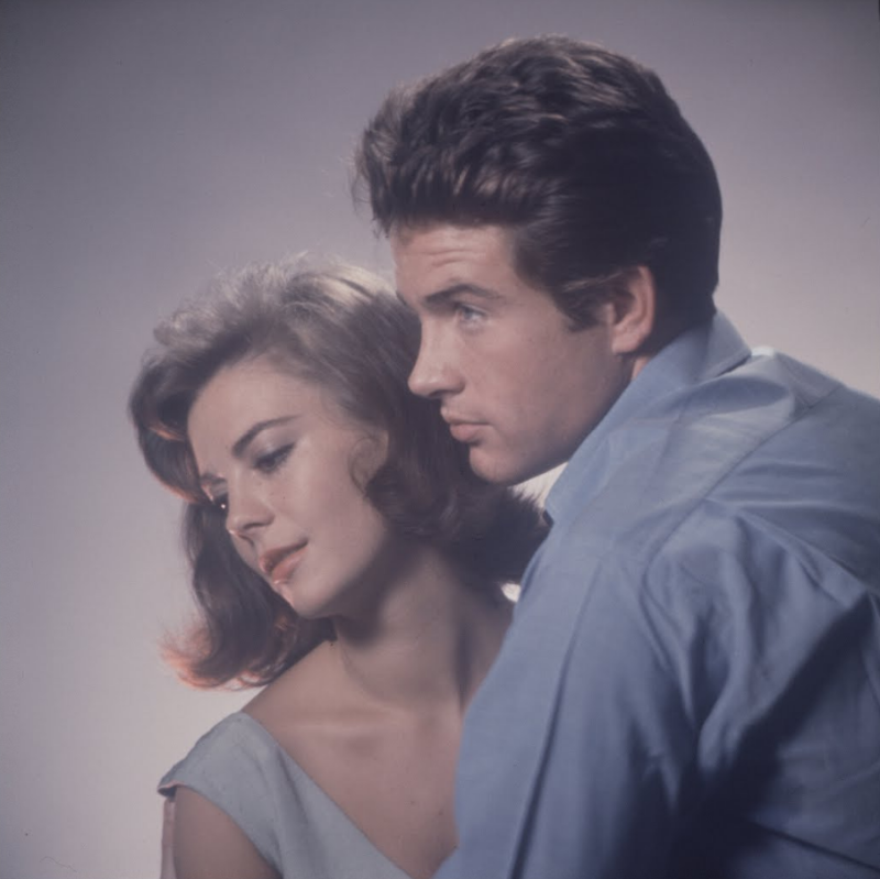 Natalie Wood and Warren Beatty during the Filming of ‘Splendor in the Grass’ (1961) Movies