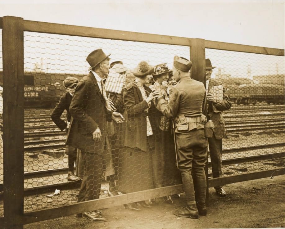 #41 Return of the 110th Supply Train to St. Louis in 1920s