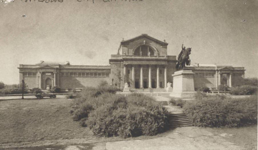 #157 St. Louis Art Museum in Forest Park in 1920
