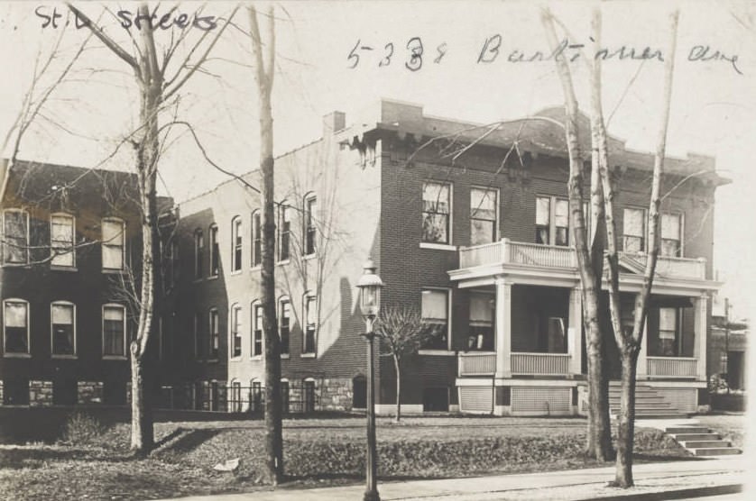 #159 Residential building in the Cabanne neighborhood in St. Louis in 1920