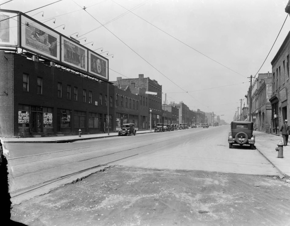 #185 View of the 2800 block of Easton Ave., 1925