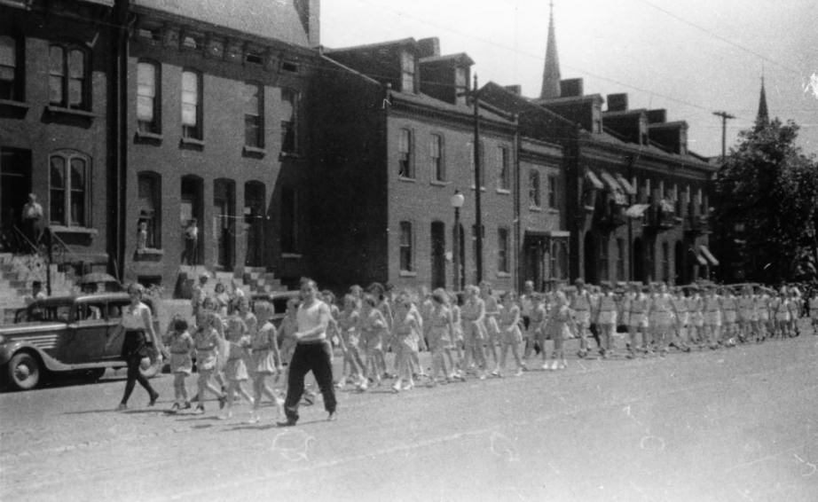 #118 Parade Down Ninth Street, 1940