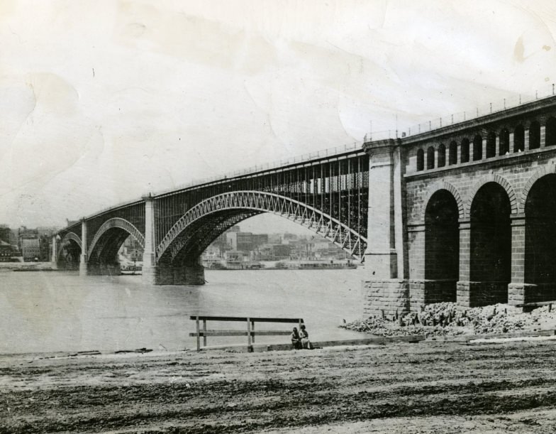 #123 The Completed Eads Bridge, 1949