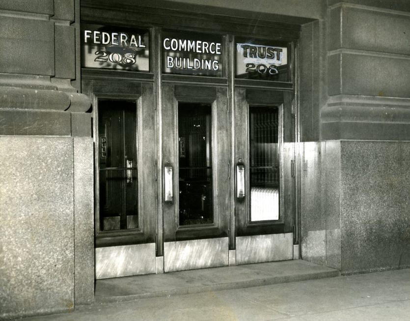 #132 In 1946, the 16-story Federal Commerce Trust Building located at 208 North Broadway was taken over by the government to be converted into quarters for the regional office of the Veterans.