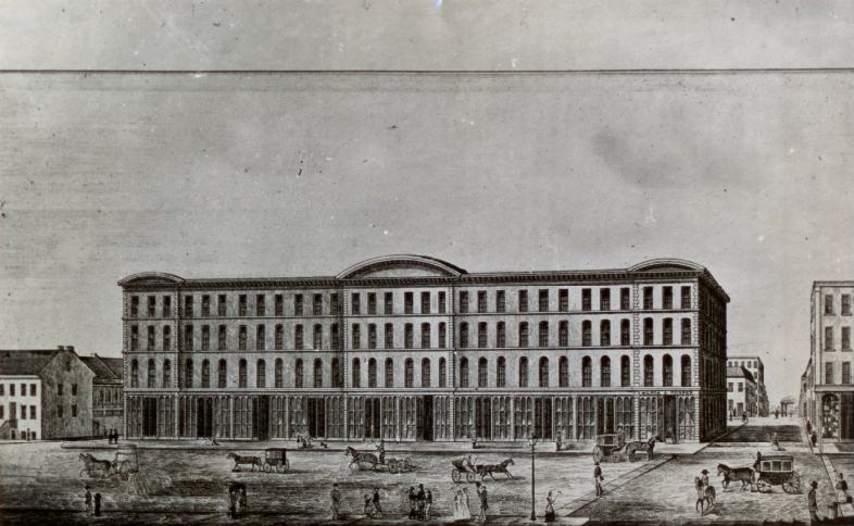 #8 The Ten Buildings on Fourth street, running from Locust to Vine, 1949.