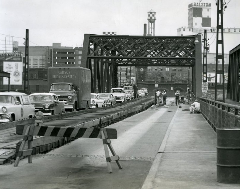 #106 MacArthur Bridge Work, 1958