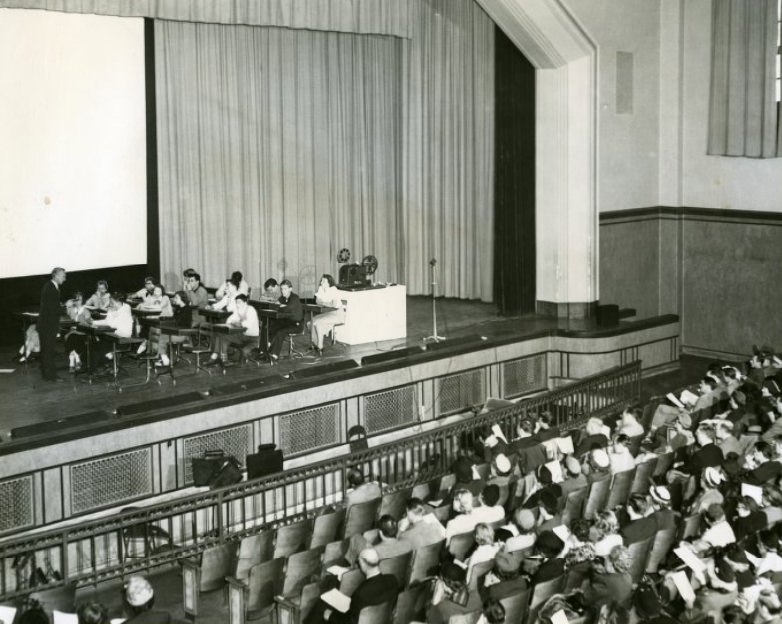 #129 Board of Education Building-Audio-Visual Demonstration, 1951
