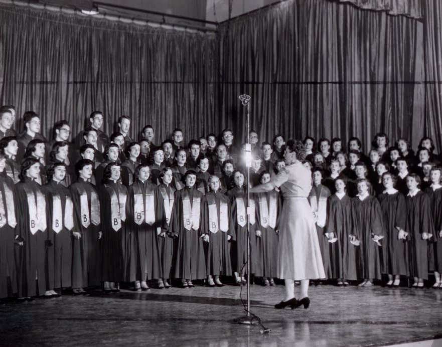 #141 Beaumont High School’s 85-Voice Choir, 1953