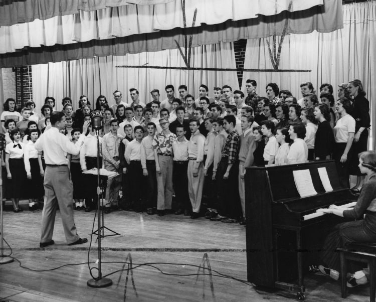 #172 Ritenour High School Chorus, 1954