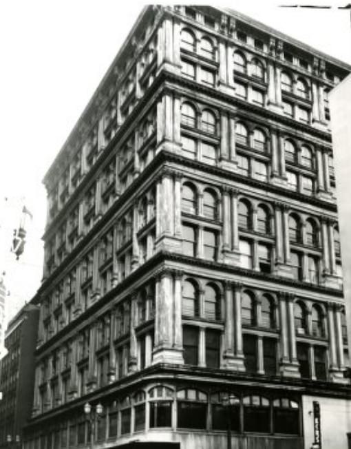 #194 Sixth and Locust Corner 2, 1958