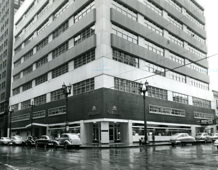 #201 A close shot of Wilkinson’s building, 1951